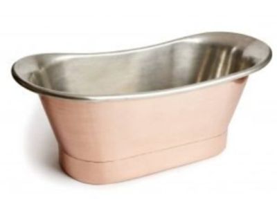 COPPER BATH TUBS(CLICK PHOTO)
                                    PRODUCTS DETAIL
ITEM NO :        SE-78658
DESCRIPTION: COPPER BATH TUB
SIZES IN MM:
1- L-1500 X W-710 X H-710
2- L-1700 X W-710 X H-710
3- L-2000 X W-710 X H-710
FINISH: OUTSIDE POLISH AND INSIDE NICKLE
MATERIAL: 100% PURE COPPER
THICKNESS: 16 GAUGE
MINIMUM ORDER QTY: 1 TO 5 PIECES
DELIVERY TERMS: F.O.B. & C.I.F.
PRICE OPTIONS ARE IN: US DOLLARS & EURO & GB.POUND

ASK US FOR PRICES
