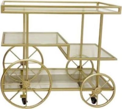 BRASS SERVING SQUARE 3 TIER TROLLEY(CLICK PHOT0)
                                    PRODUCT DETAIL
ITEM NO:        SE-5164
DESCRIPTION: BRASS SERVING SQUARE 3 TIER TROLLEY
AVAILABLE IN  2 SIZESSIZE (IN MM) :   D-400 X W-1000 X H-900
SIZE (IN MM) : D-400 X W-800 X H-900
KEY FEATURES: TEMPERED GLASS /WHEEL MOBILITY
SHELVES-3
MATERIAL:BRASS / GLASS FINISH:  GOLD PLATED, WEIGHT: 12.000 KG
MINIMUM ORDER QTY:   25 TO 100 PIECES
DELIVERY TERMS: F.O.B. & C.I.F. ( BY AIR AND SEA)
PRICE OPTIONS AVAILABLE ARE IN:  US DOLLARS & EURO & GB.POUND
ASK US FOR PRICES
